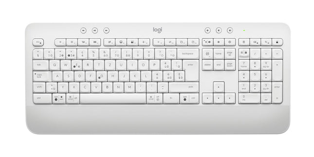 Logitech Signature Mk650 Combo For Business Juego De Teclado Y Ratón Inalámbrico Bluetooth Le Qwertz Suizo Blanco Hueso