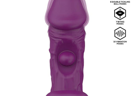 Bella Vibrador Doble Bola Cosquilleante Y Mordisqueo 3 Motores