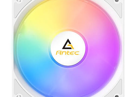 Ventilador Pc Auxiliar P12r A-Rgb Blanco Antec 120mm/ 1500rpm/ Argb/ 4-Pin Fan & 3-Pin Argb