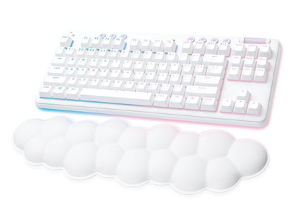 EAN 5099206100886 - Logitech G 920-010685 teclado Juego RF Wireless + Bluetooth QWERTY Español Blanco imagen 1