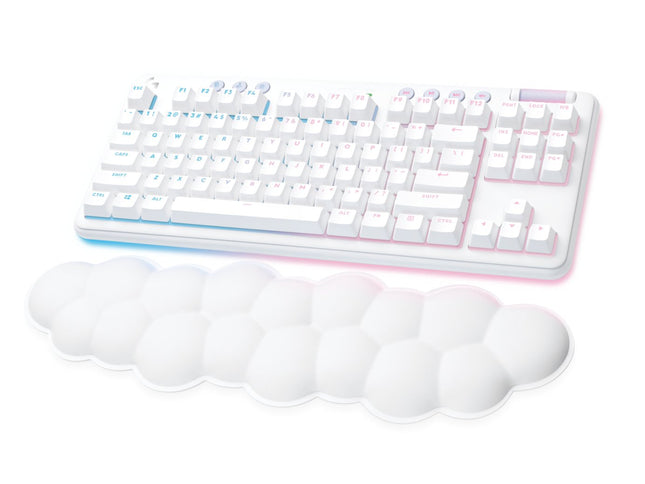 EAN 5099206100886 - Logitech G 920-010685 teclado Juego RF Wireless + Bluetooth QWERTY Español Blanco imagen 1