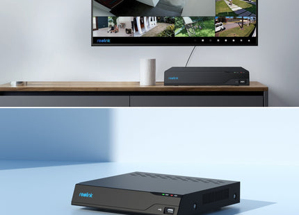 Reolink Nvs8, Grabador De Vídeo En Red Negro, 8 Canales 6975253986545