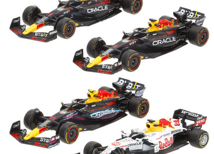 Blister 4 Coches F1 Red Bull Metal