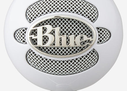 Blue Microphones Snowball Ice Micrófono De Superficie Para Mesa Blanco