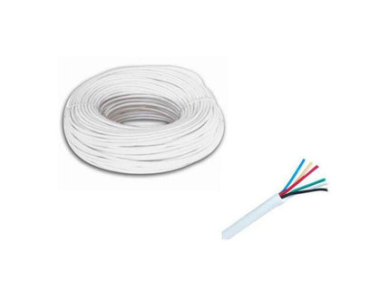 Bobina 100 M De Cable De Alarma De 6 Hilos