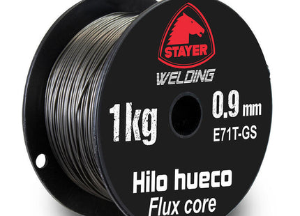 Bobina Hilo Hueco 1kg 0.9mm E71t-Gs