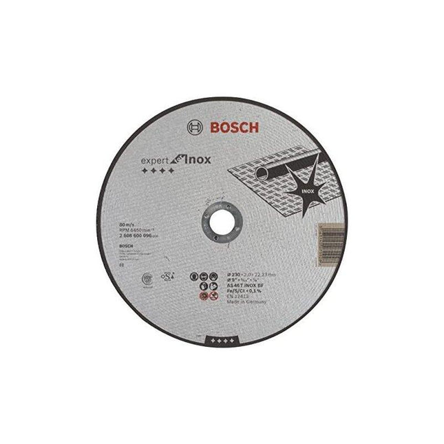 Bosch Disco De Corte Expert Para Inox, 230mm 2608600096