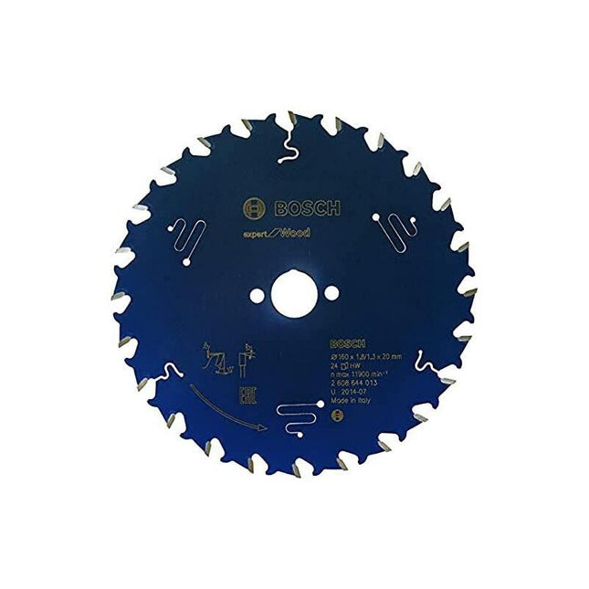 Bosch Hoja De Sierra Circular Expert For Wood, Ø 160mm, 24 Dientes 2608644013