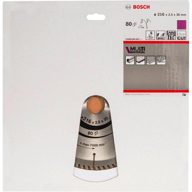 Bosch Hoja De Sierra Circular Multi Material 2608640447