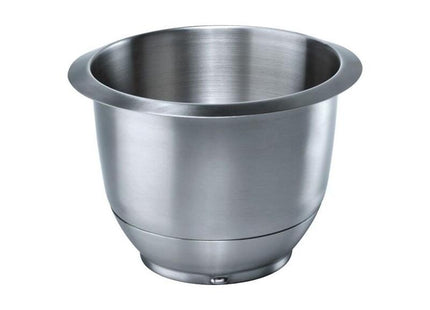Bosch Home Muz5er2 Batidora Y Accesorio Para Mezclar Alimentos, Bol Para Mezclar Acero Fino, 3,9 L, Acero Inoxidable, Acero Inoxidable, Mum 5