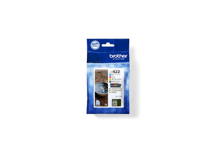 Brother Lc422 Pack De 4 Cartuchos De Tinta Originales - Lc422val