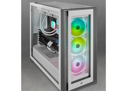 EAN 0840006637776 - Corsair SP120 RGB ELITE Carcasa del ordenador Ventilador 12 cm Blanco 3 pieza(s) imagen 3