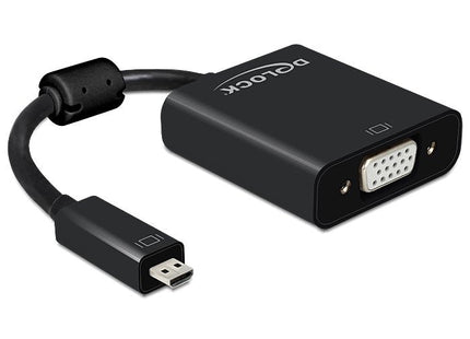 Delock Adaptadorcable Micro Hdmi-D St > Vga Hembra Con Audio