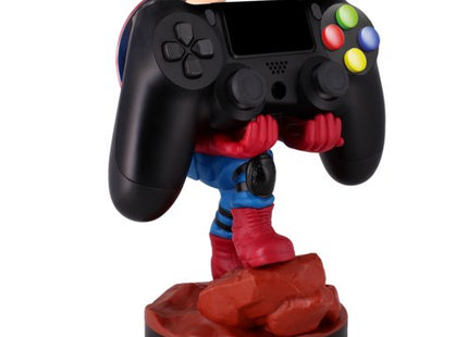 Exquisite Gaming Controller Soporte Y Figura De Carga - Cable Guy Capitán América