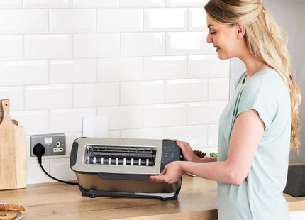 Tostadora Grill Y Prensa  Ninja St202eu Foodi 3 En 1 Panini