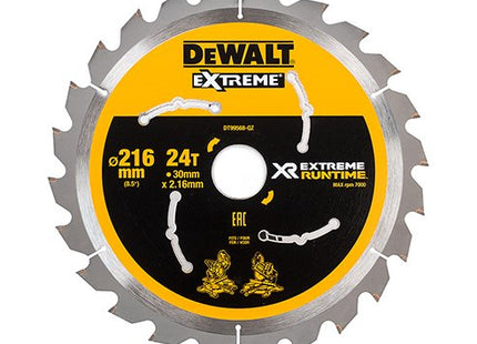 Hoja De Sierra Dewalt Dt99568-Qz  Circular 21,6 Cm 1 Pieza(S) Madera, 21,6 Cm, 3 Cm, 1,6 Mm, 2,16 Mm, Makita