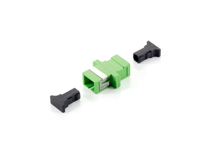 EAN 4015867176658 - Equip 156144 adaptador de fibra óptica SC/APC 12 pieza(s) Verde imagen 1