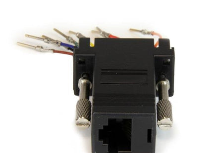 EAN 0065030773515 - StarTech.com GC98MF cambiador de género para cable DB-9 RJ-45 Negro imagen 2