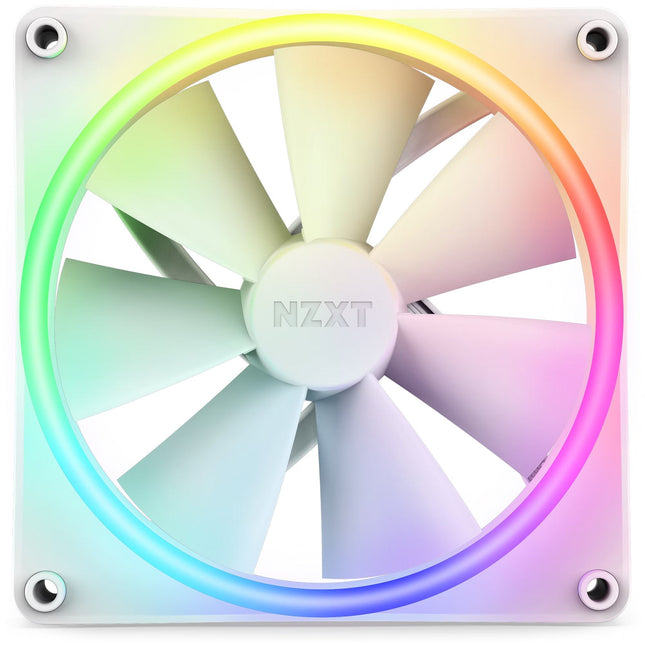 Ventilador  Nzxt F120 Rgb Duo 12 Cm Blanco 1 Pieza(S)