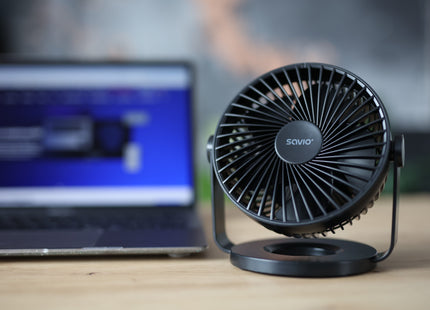 EAN 5901986048589 - Savio AD-01 ventilador Negro imagen 7