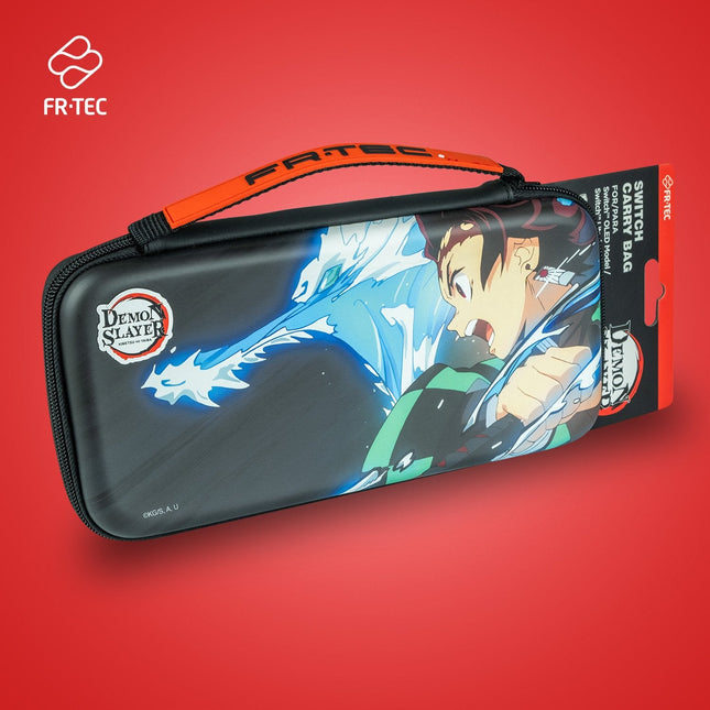 Fr-Tec Demon Slayer Kimetsu No Yaiba Pack Para Nintendo Switch De Funda + Caja Para Juegos