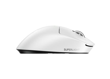 Logitech G Pro X Superlight 2 Dex Ratón Ergonómico Diestro Óptico 5 Botones Inalámbrico Cableado 2.4 Ghz Usb Blanco