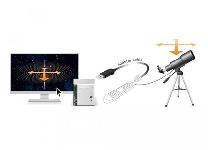 Delock Cable Usb Typ-A A Seriell Rs-232 Rj9/Rj10 2 M