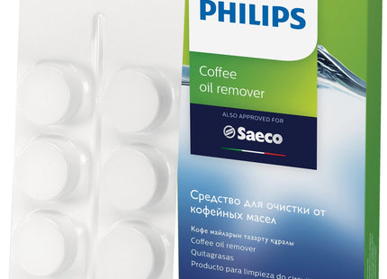 Pastillas De Limpieza Saeco Coffee Oil Remover 1.6 G (Paquete De 6)