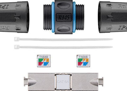 Conector Goobay Para Cable De Red Cat.6a Stp Sin Herramientas 44414