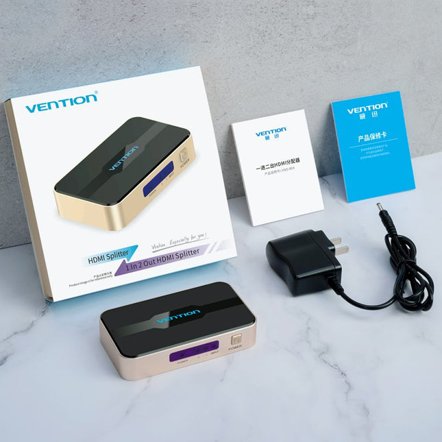 Duplicador Vention Acbg0-Eu 2xhdmi Hembra Hdmi Macho