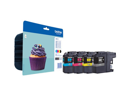 Tinta Brother Lc-123 Pack Multicolor Bk/C/M/Y