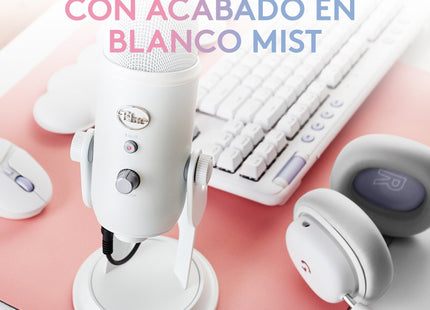 EAN 5099206106239 - Blue Microphones Yeti Aurora Collection Blanco Micrófono de superficie para mesa imagen 2