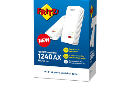 EAN 4023125030383 - Powerline 1240 AX WLAN Set 1200 Mbit/s Ethernet Wifi Blanco 2 pieza(s) imagen 3