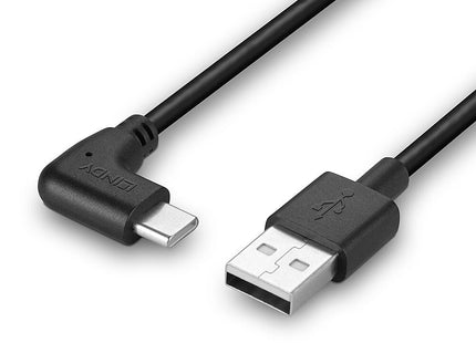 Cable Lindy 32000 Usb 2.0 0,5 M Usb A Usb C Negro