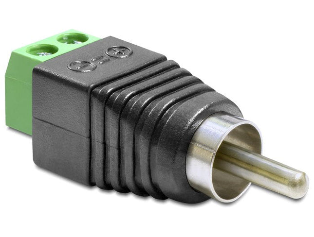 Delock Conector Rca A Terminal 2pin 65417