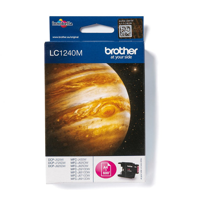 Tinta Original Brother Lc-1240m Magenta