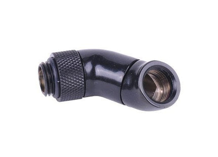 Adaptador De Ángulo Alphacool Hf Doble 45° Dr, Conexión Negro 17060