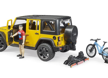 Bruder 02543, Automóvil De Construcción Amarillo/Negro