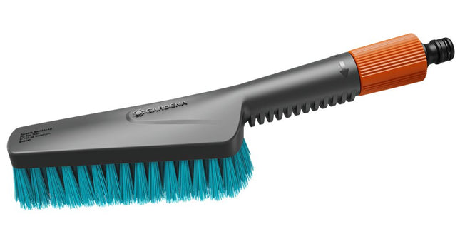 Gardena Cepillo De Mano Cleansystem S Duro, Cepillo De Lavado Gris/Turquesa 18844-20