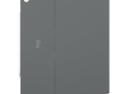 Logitech Combo Touch Caja De Teclado Y Folio Con Panel Táctil Luz Trasera Apple Smart Connector Azerty Francés Gris Oxford Para Apple 13-Inch Ipad Air (M2)