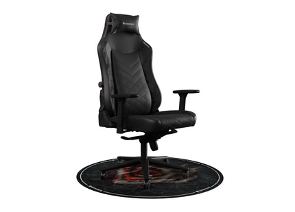 Alfombra Suelo Genesis Tellur 400 Redonda Lava 100cm