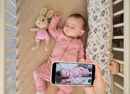 Eta Eta630690000 Vigilabebés Mimi, Cámara Flexible, Wi-Fi, Blanco