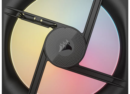 EAN 0840006688693 - Corsair iCUE LINK LX120-R RGB Carcasa del ordenador Ventilador 12 cm Negro 3 pieza(s) imagen 2