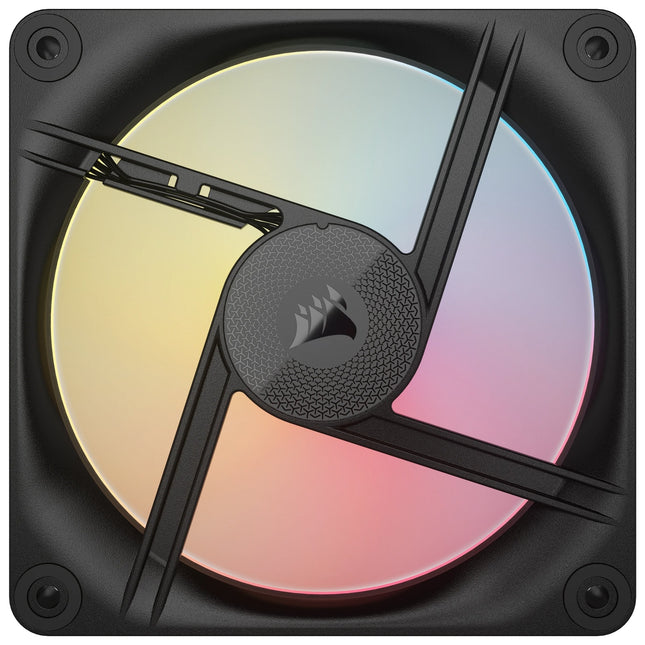 EAN 0840006688693 - Corsair iCUE LINK LX120-R RGB Carcasa del ordenador Ventilador 12 cm Negro 3 pieza(s) imagen 2
