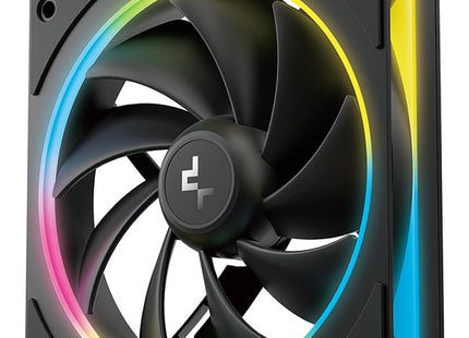 Ventilador  Pc Deepcool Fl12 Se 12 Cm Negro 1 Pieza(S)