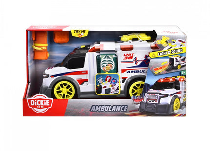 Vehículo De Juguete Dickie Ambulancia,  203307003