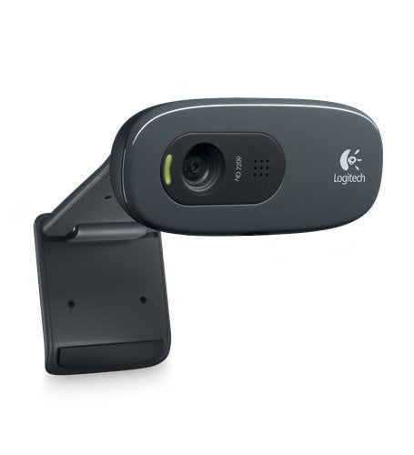 Logitech Hd Webcam C270 Cámara Web 3 Mp 1280 X 720 Pixeles Usb 2.0 Negro, Gris