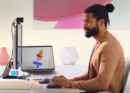 Logitech Mx Mini Mechanical For Mac Teclado Bluetooth Qwerty Internacional De Ee.Uu. Grafito, Gris