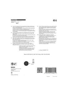 Plato De Soporte Multiagujero Bosch Expert, Duro, Ø150 Mm, M8, Plato De Lija2608900011