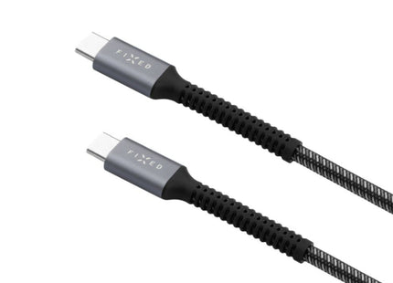 Cable Fixed Armor Usb-C Usb-C, 1.2 M, 240w, Gray